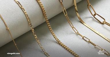 آشنایی با انواع زنجیر طلا؛ مدل‌های محبوب و زیبا